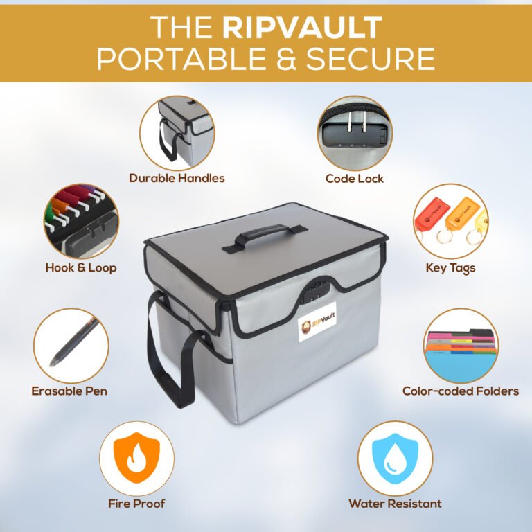 The ripvalut portable and secure